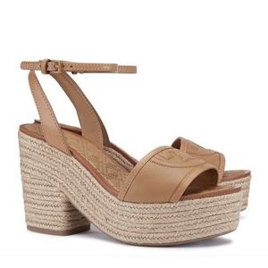 Tory Burch Fleming Espadrille Sandals size 10